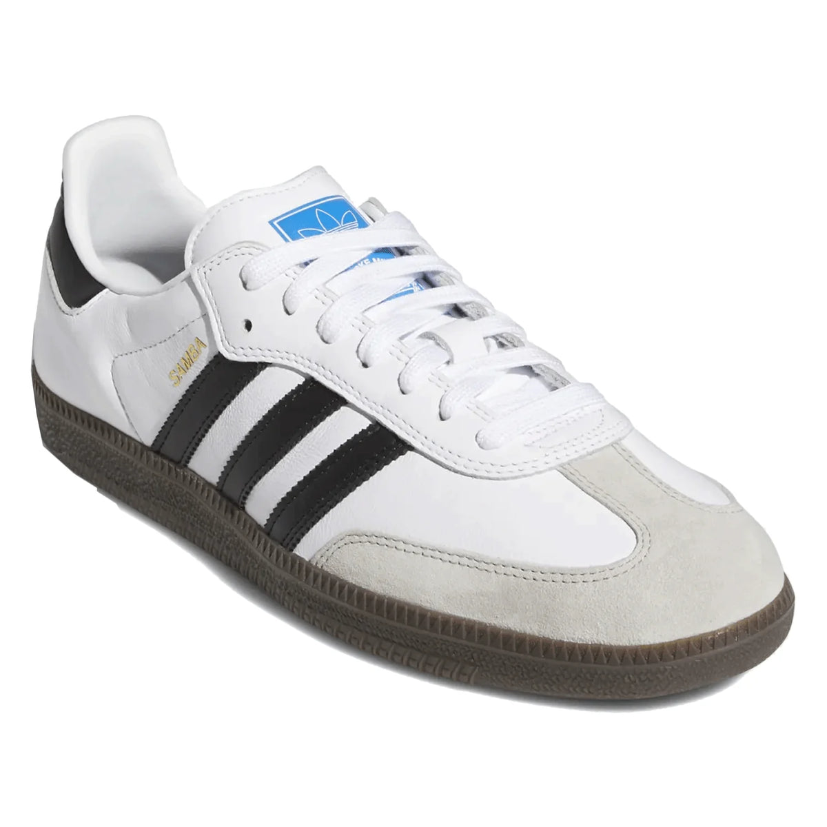 Adidas Samba ADV - White/Black/Gum – Ninetimes Skateshop