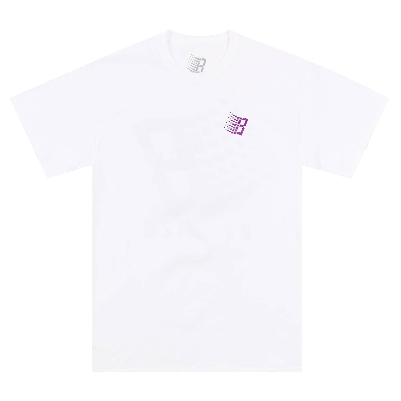 Bronze 56K Polka Dot Logo Tee - White