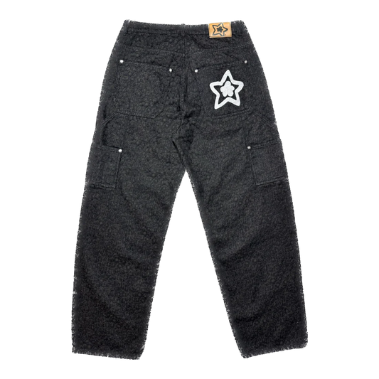 Star Team Leopard Star Jeans - Black