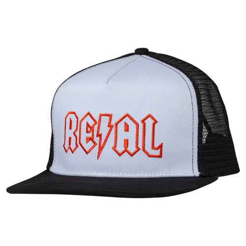Real Deeds Snapback  - White/Black/Red
