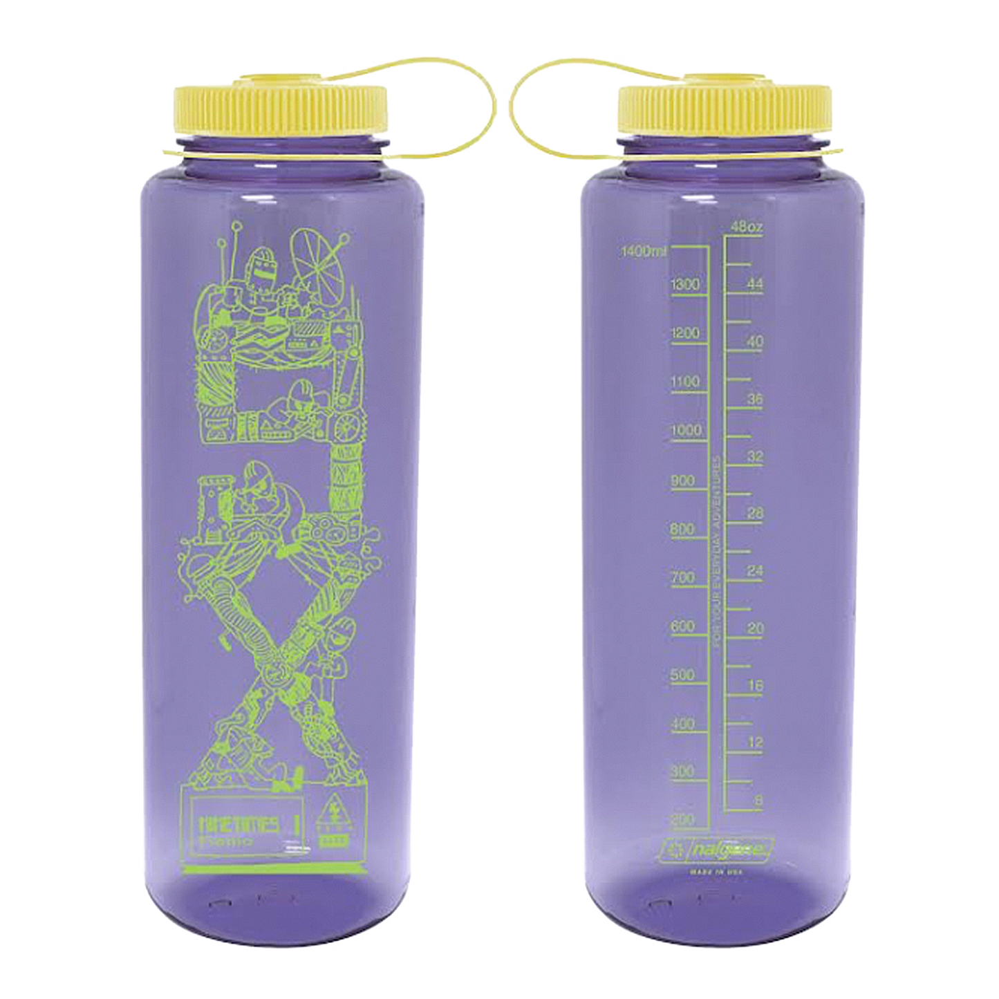 Ninetimes 48 Oz Wide Mouth Nalgene Bottle - Aubergine