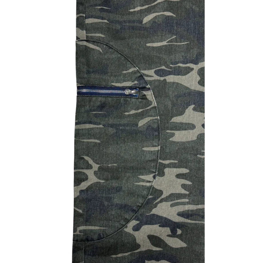 Star Team Circle Cargo Jeans - Camo