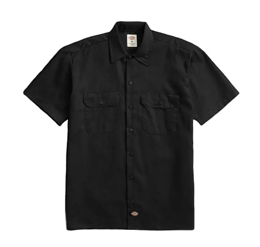 Dickies Short Sleeve Work Shirt - Black