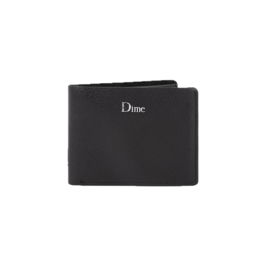Dime Classic Leather Wallet - Black