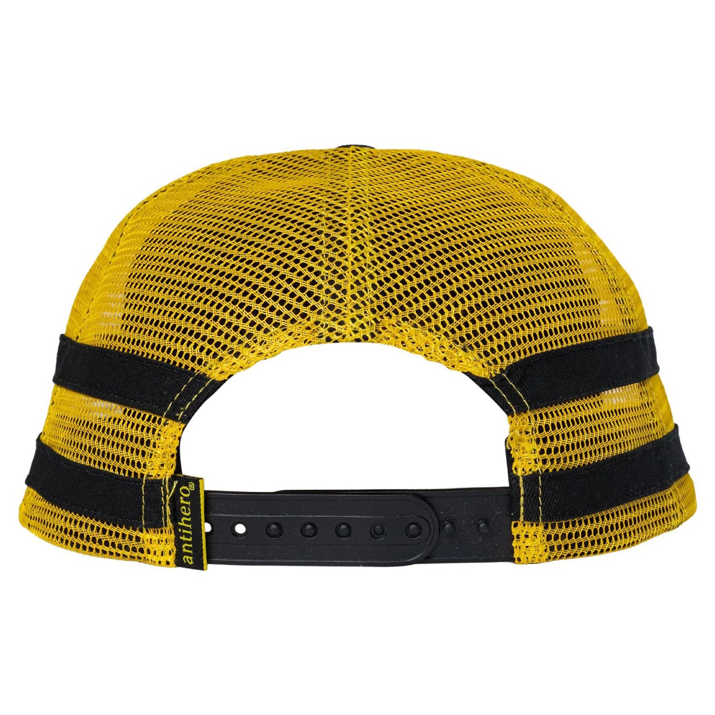 Antihero Basic Eagle Snapback - Black/Yellow