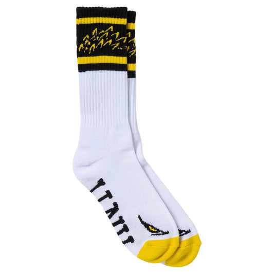 Antihero Eagle Sock - White/Black/Yellow