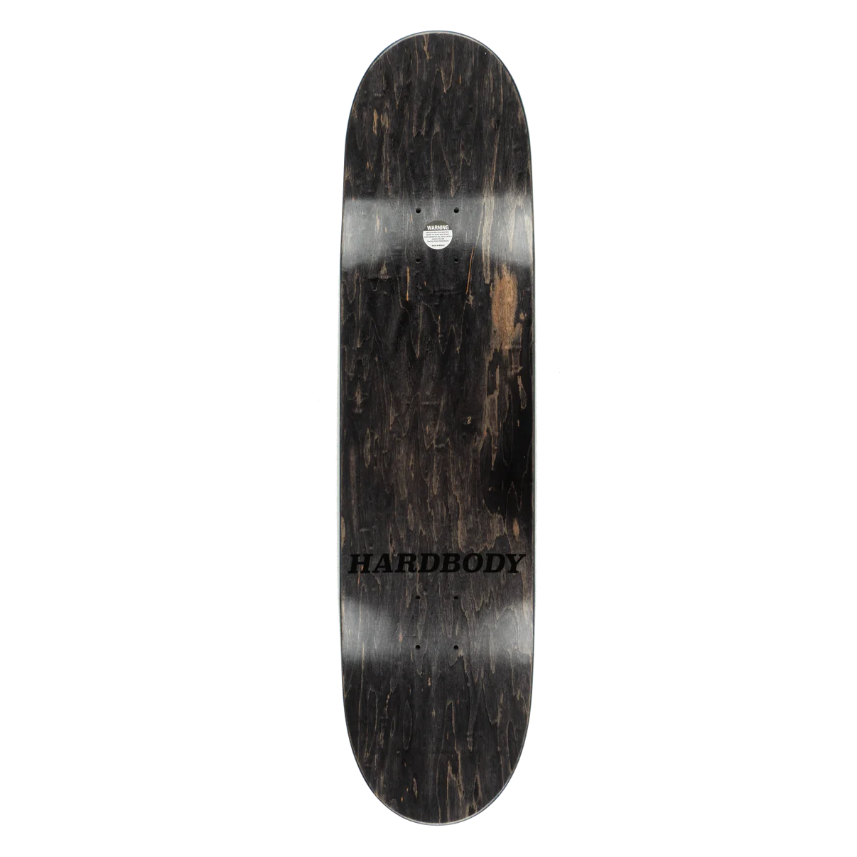 Hardbody Logo Deck - 8.25 Black Knockout