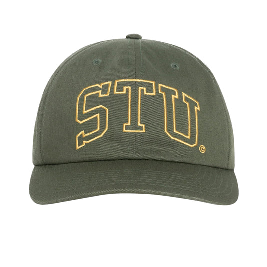 Stussy Stu Arch Strapback Cap - Olive