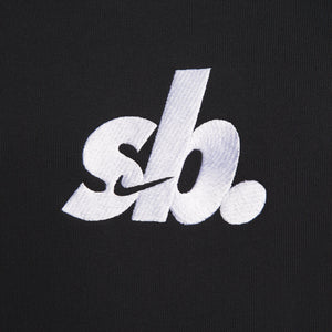 Nike SB Fleece Skate Hoodie - Black/White
