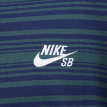 Load image into Gallery viewer, Nike SB Striped Longsleeve - Midnight Navy/Deep Jungle