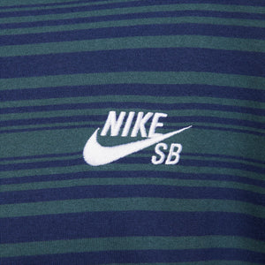 Nike SB Striped Longsleeve - Midnight Navy/Deep Jungle