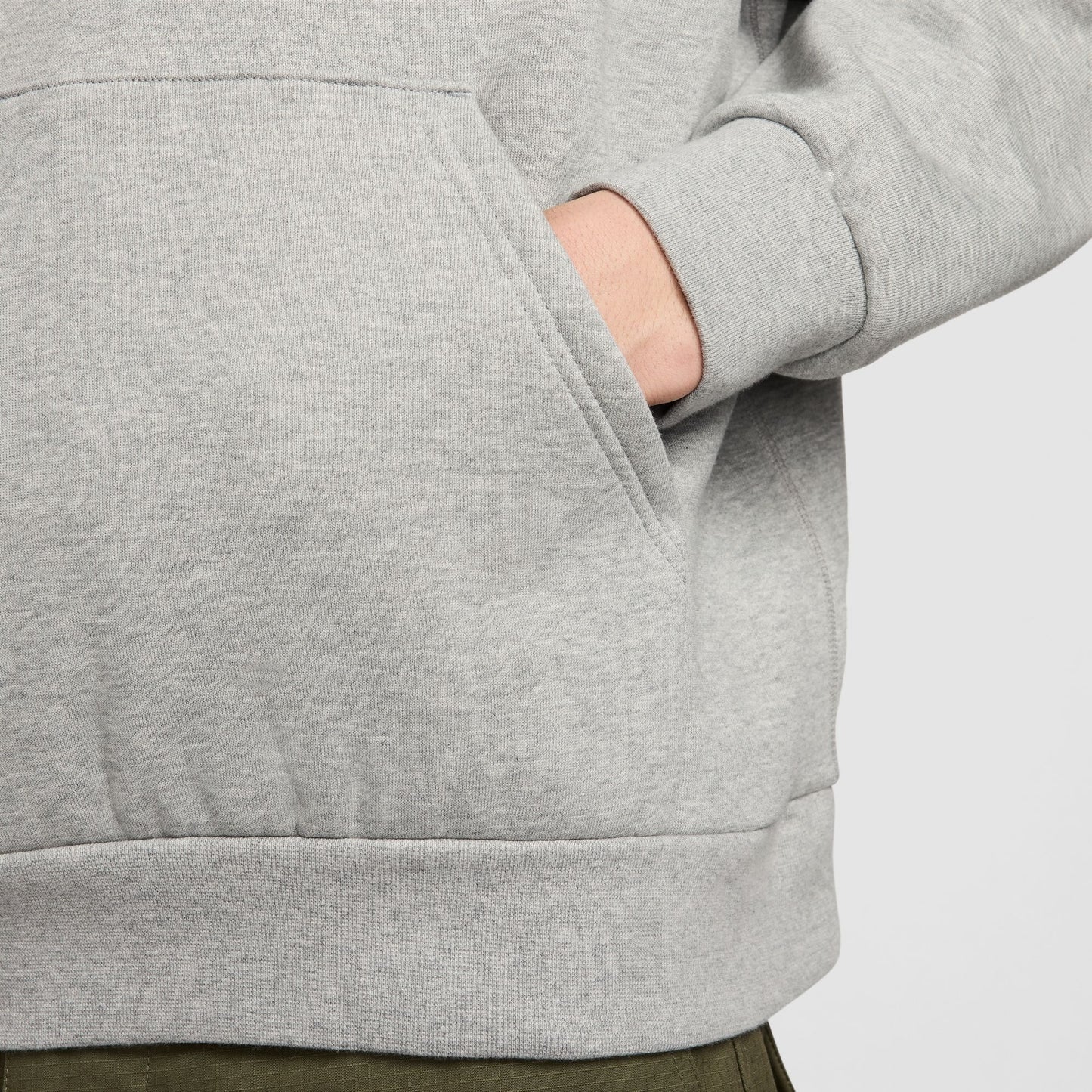 Nike SB Embroidered Hoodie - Dark Grey Heather