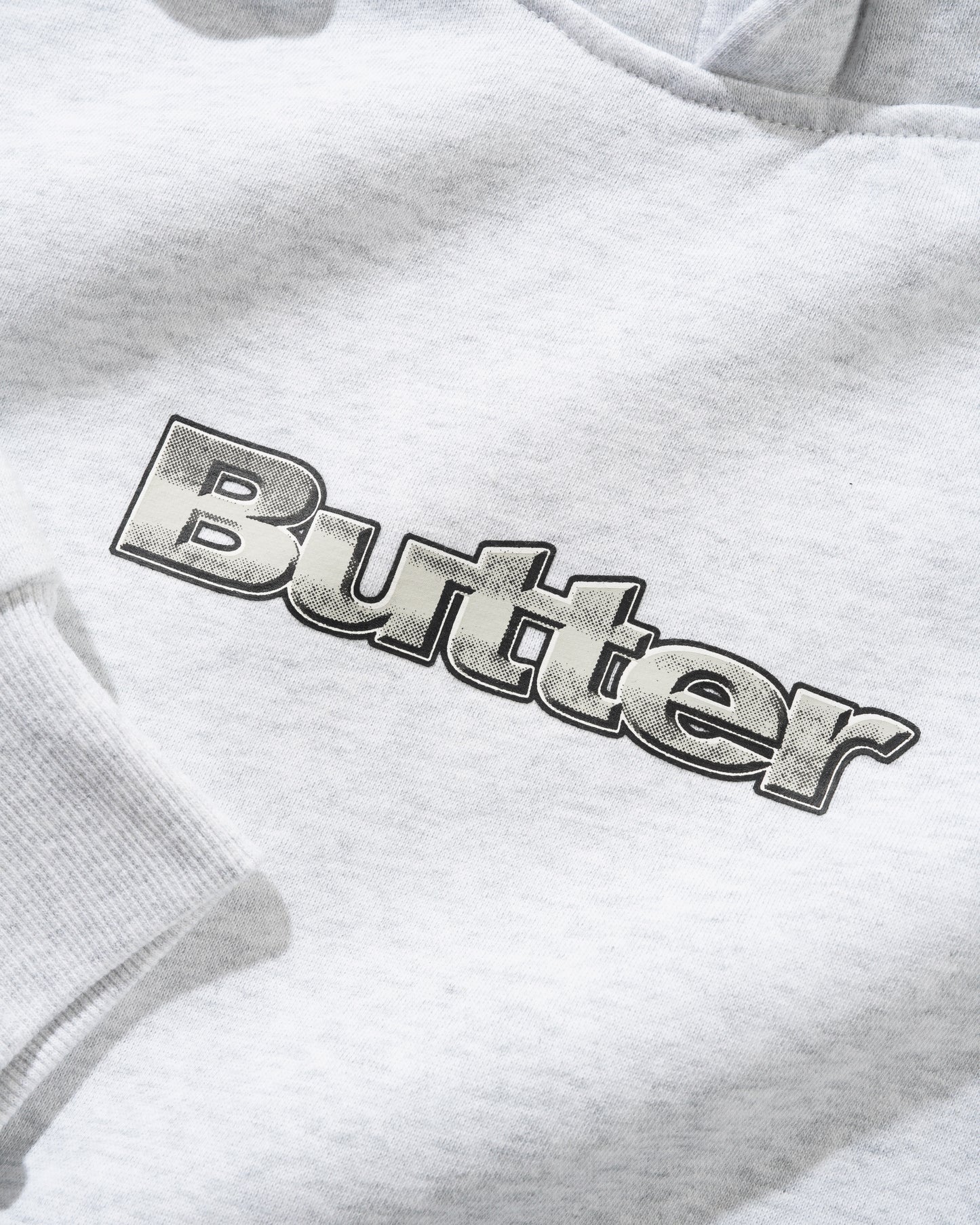 Butter Goods Alloy Logo Hoodie - Ash