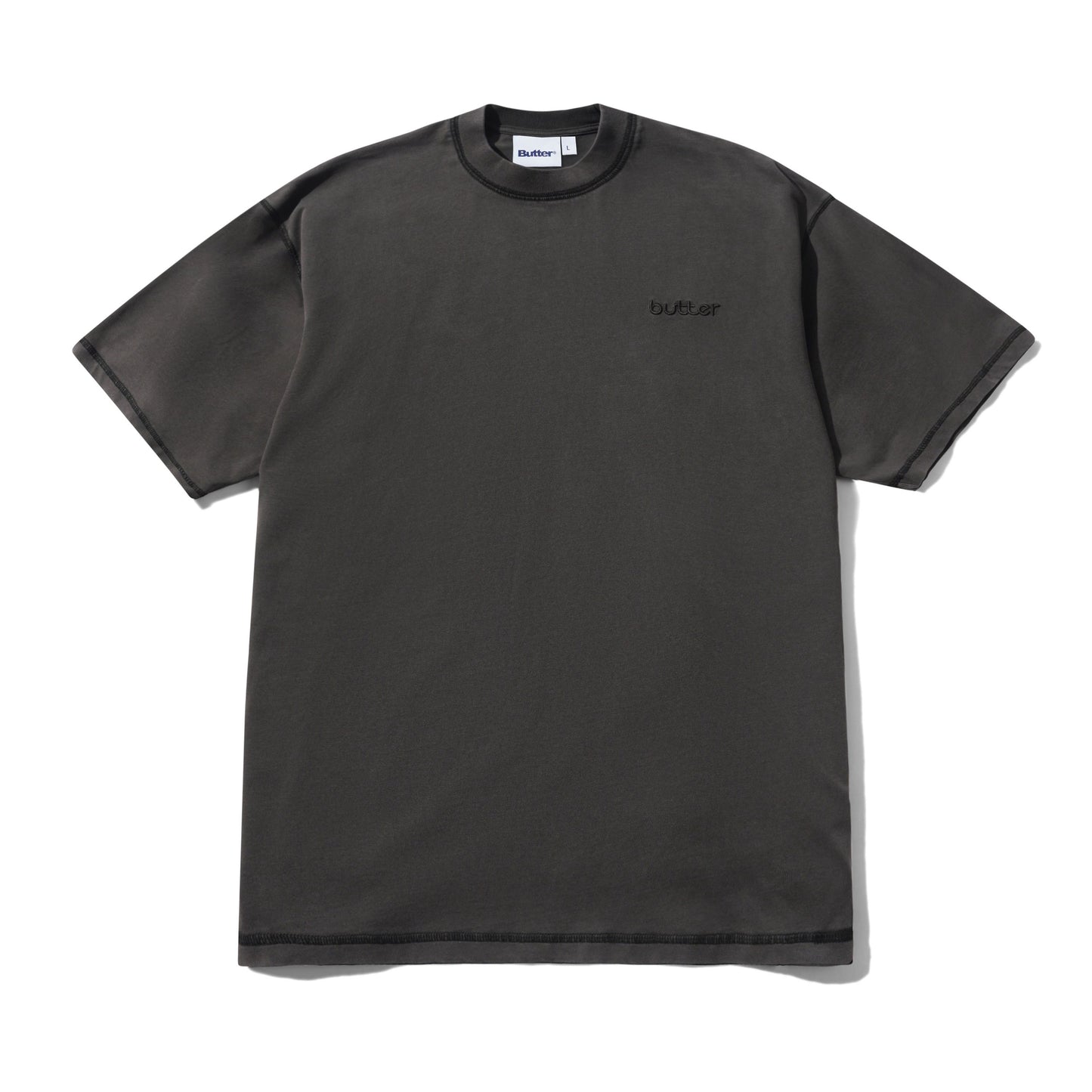 Butter Goods Alpine Tee - Washed Black