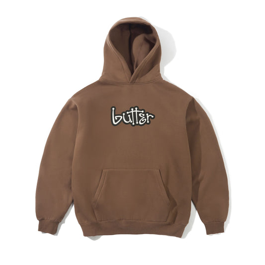 Butter Goods Connection Pullover Hood - Brown