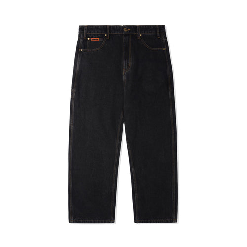 Butter Goods Relaxed Denim Jeans - Washed Black