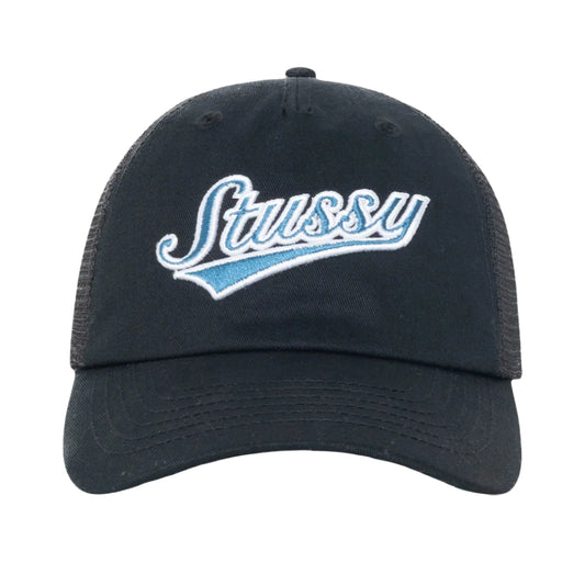 Stussy Low Pro Trucker Athletic Cap - Black