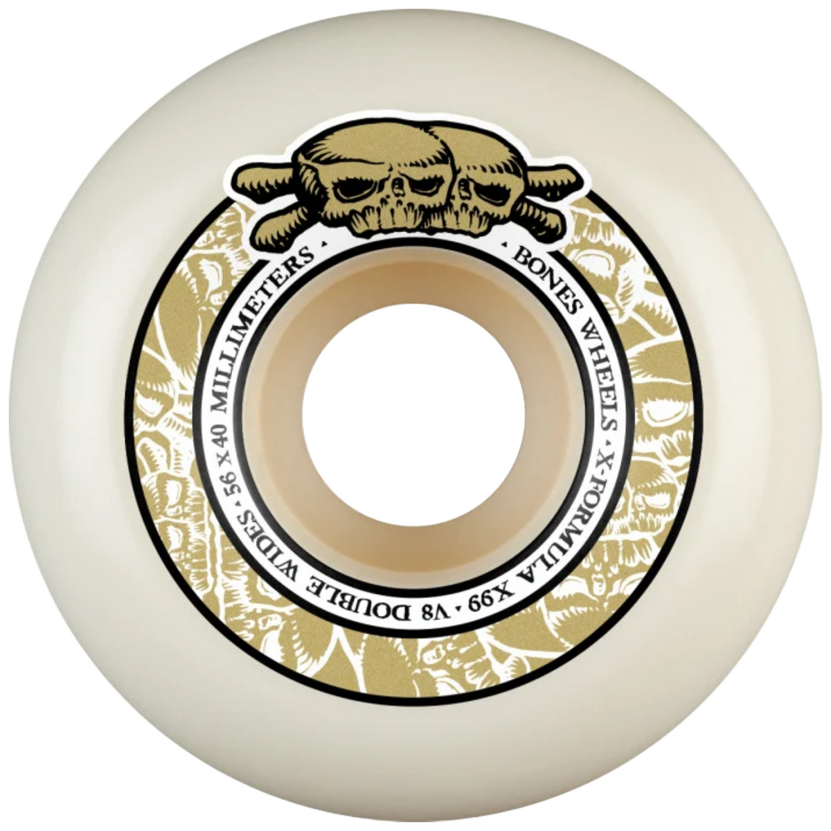 Bones X-Formula Double Wides Wheels - 99A 56MM V8