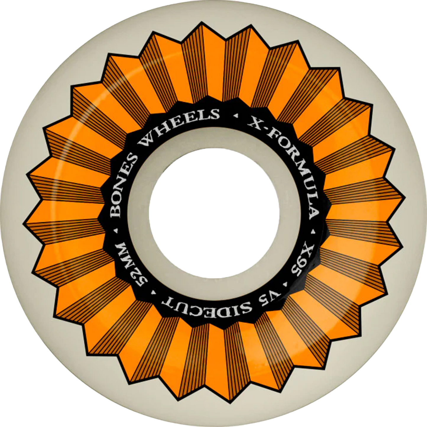 Bones Sidecut X-Formula Wheels - 95A 52mm V5