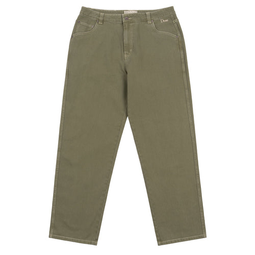 Dime Classic Relaxed Denim Pants - Green Washed