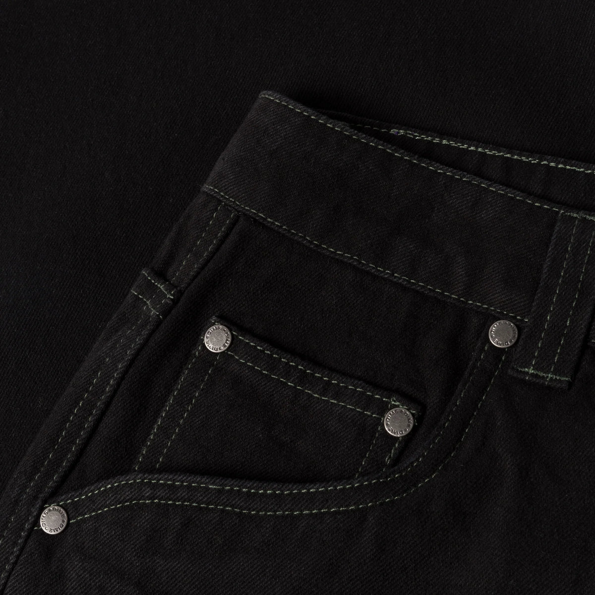 DIME - Classic Baggy Denim Pants (Black) – MILK STORE