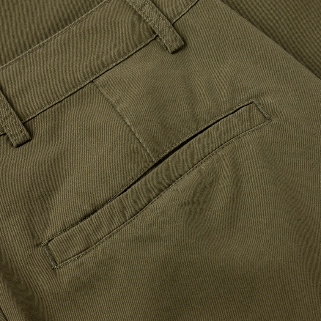 Dime Baggy Chino Pants - Forest Green
