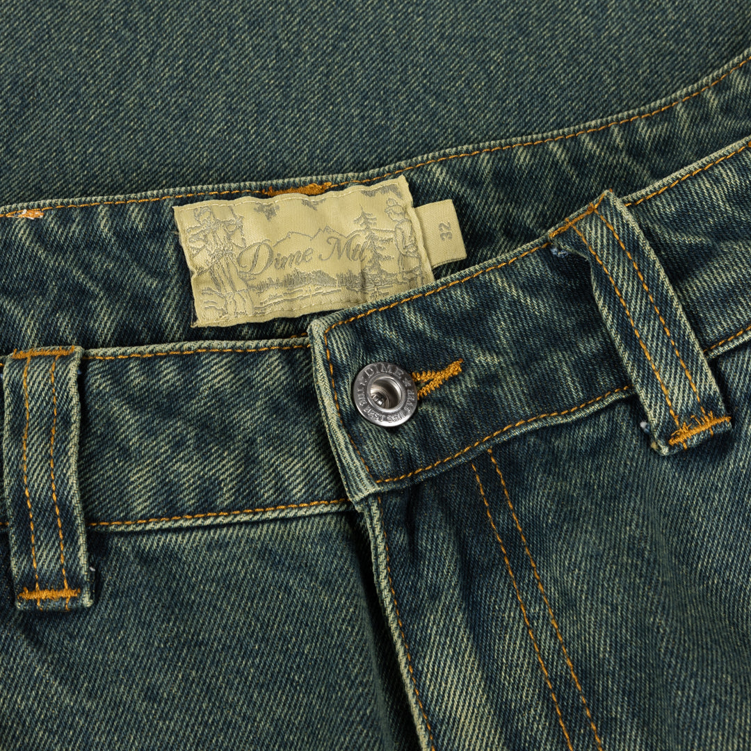 Dime Relaxed Denim Pants - Sandblasted Pine