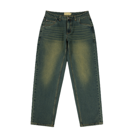 Dime Relaxed Denim Pants - Sandblasted Pine