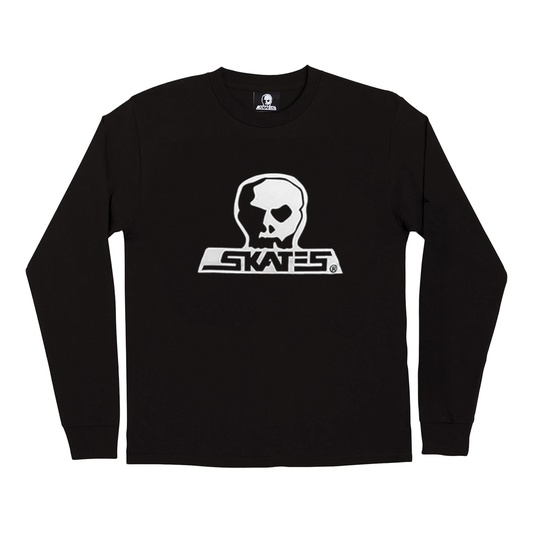 Skull Skates Burbs Longsleeve Tee - Black