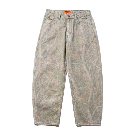 Butter Goods Baggy Denim Jeans - Forest Camo