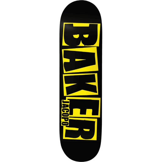 Baker Jacopo Brand Logo Danger Yellow Deck - 8.0