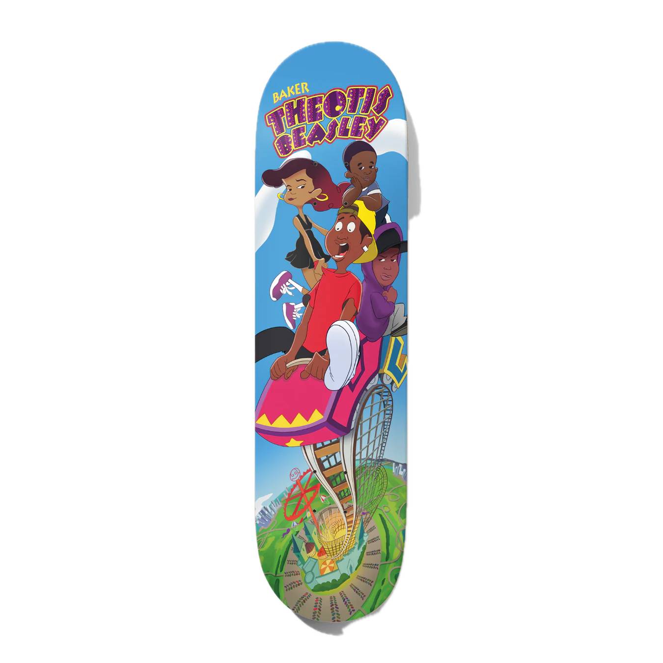 Baker Beasley Roller Coaster Deck - 8.25