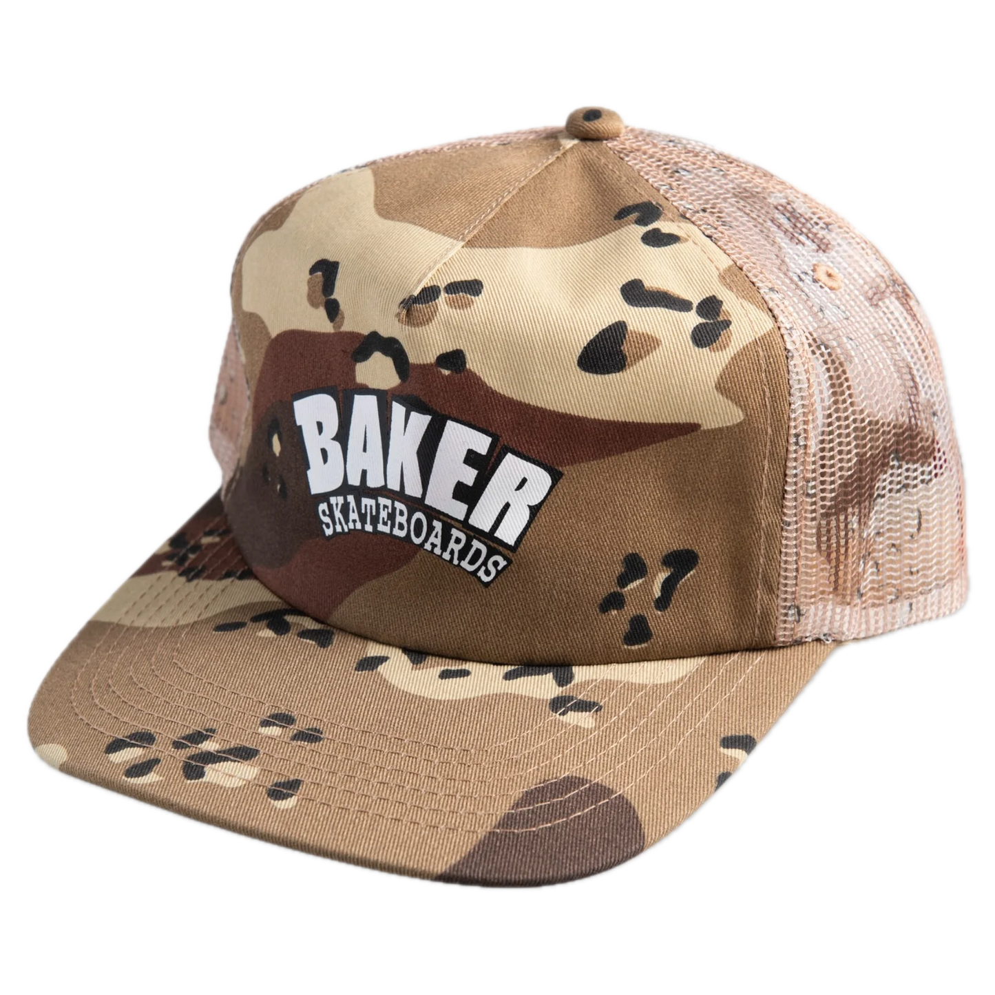 Baker Arch Logo Snapback - Desert Camo