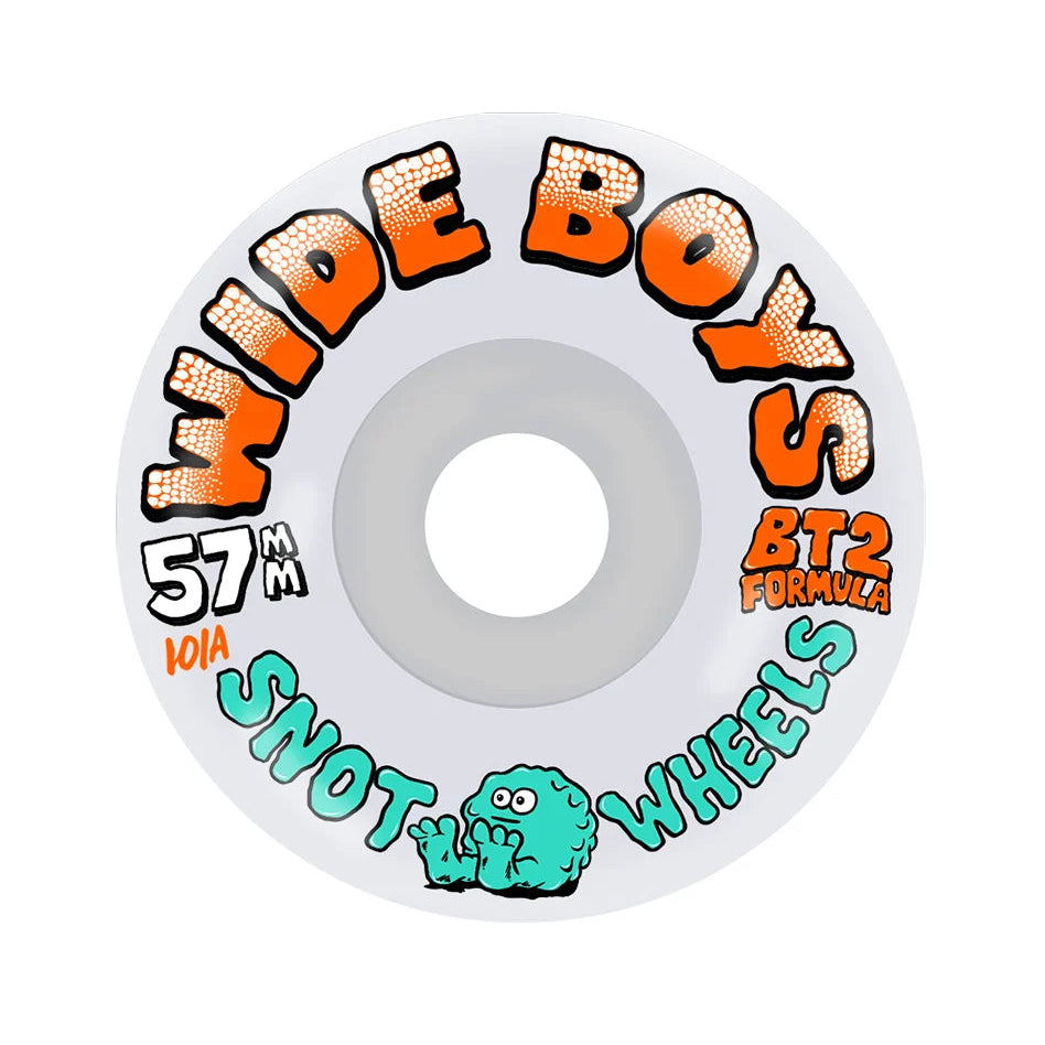 Snot Wide Boys Crystal Clear Wheels - 57mm