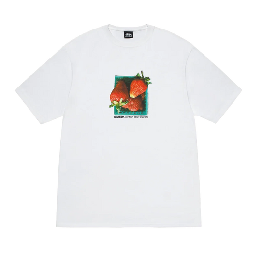Stussy Berries Tee - White