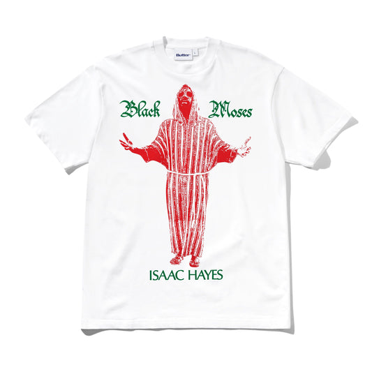 Butter Goods Black Moses Tee - White