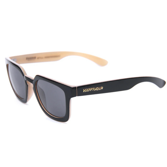 Happy Hour Wolf Pups Sunglasses - Black & Tan