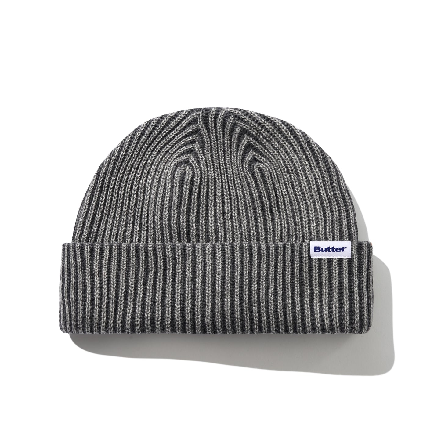 Butter Goods Bleached Wharfie Beanie - Black