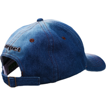 Load image into Gallery viewer, Carpet Company C-Star Bleached Denim Hat - Blue