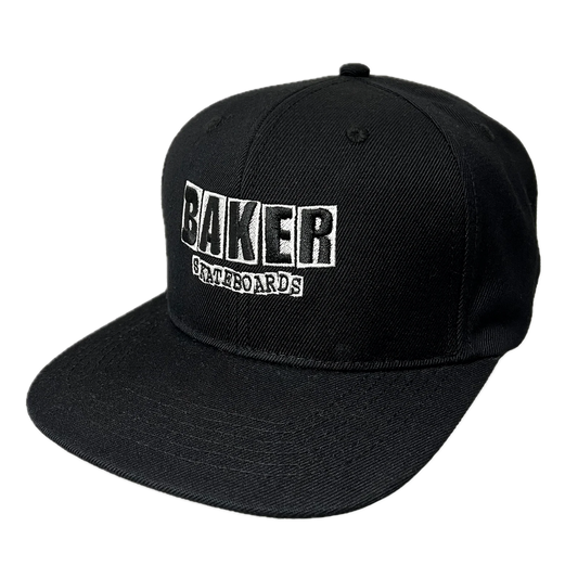 Baker Classic Logo Snapback - Black