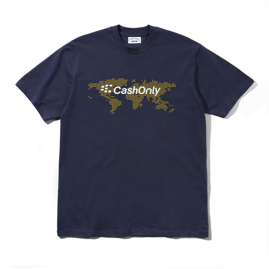Cash Only Business Tee - Navy