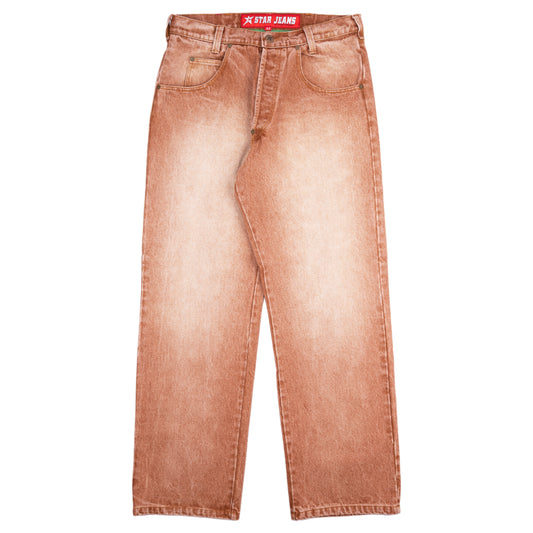 Carpet Company Aged C-Star Jeans - Rust