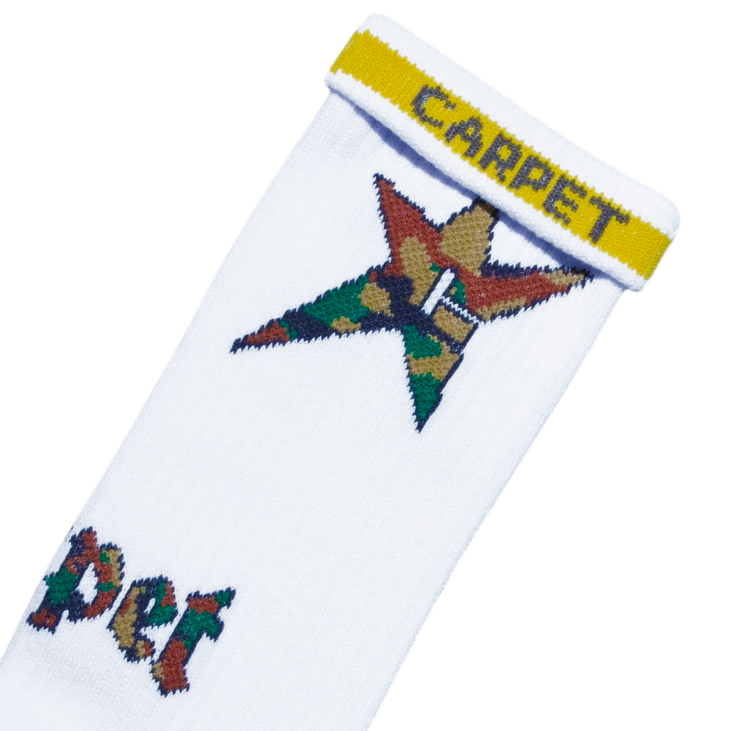 Carpet Company C-Star Sock - White