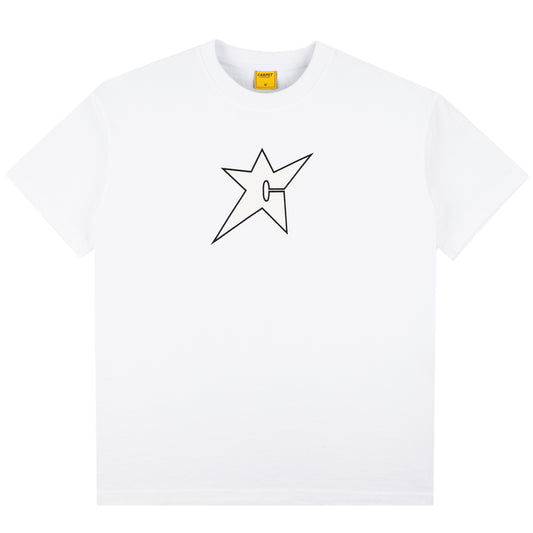 Carpet Company C-Star Glow In The Dark Tee - White