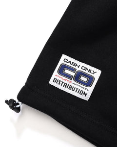 Cash Only Track 1/4 Zip Pullover - Black