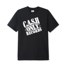 Load image into Gallery viewer, Cash Only Records Tee - Black