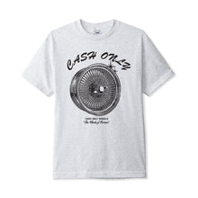 Load image into Gallery viewer, Cash Only Wheels Tee - Ash