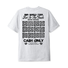 Load image into Gallery viewer, Cash Only Wheels Tee - Ash