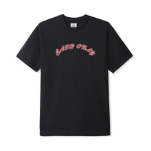Load image into Gallery viewer, Cash Only Logo Tee - Black/Red
