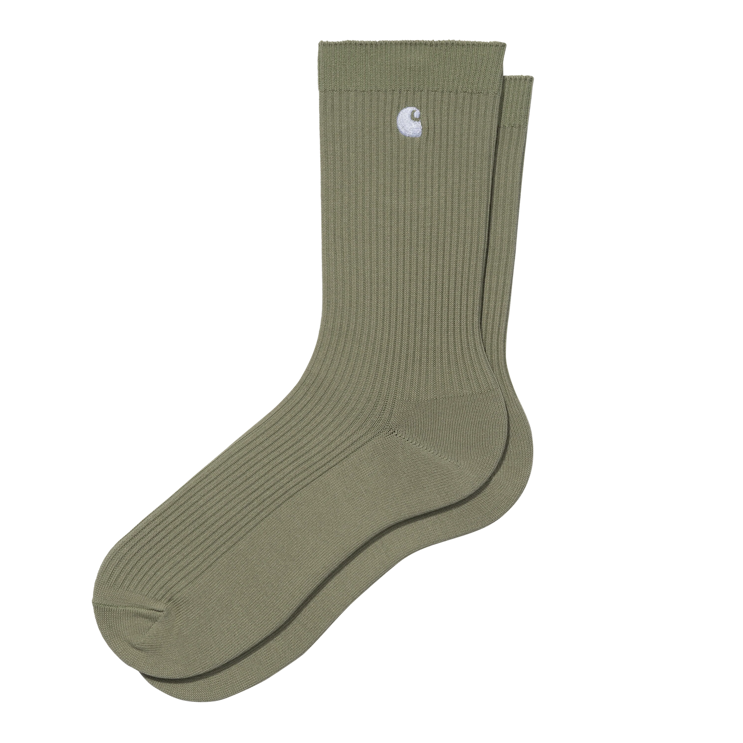 Carhartt WIP Madison Socks 2-Pack - Yucca/White